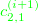 ${\color{green}c_{2,1}^{(i+1)}}$