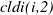 $\emph{cldi(i,2)}$