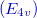 $\color{mycolor}{(E_{4v})}$