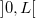 $]0,L[$