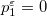 $p^\varepsilon _1=0$